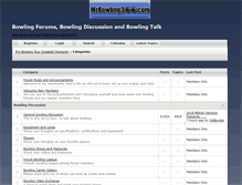 Tablet Screenshot of mrbowling300.net